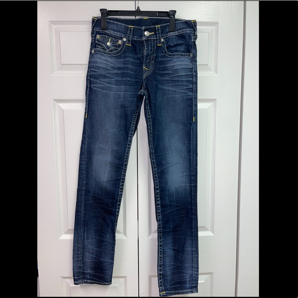 True Religion Men’s Rocco Relaxed Skinny Jeans